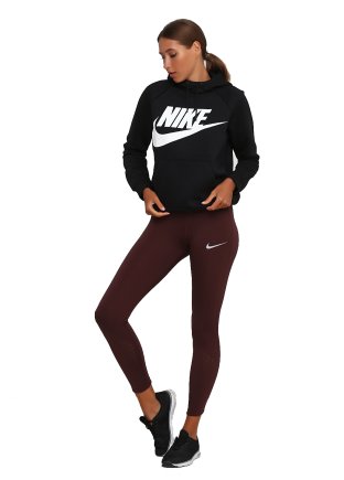 Лосини Nike W NK EPIC LX TGHT AJ8758-233 жіночі колір: коричневий