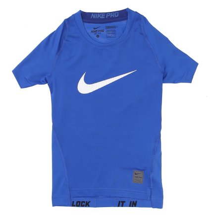 Термобілизна Nike Cool HBR Compression JR 726462-480 підліткові колір: синій/білий