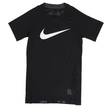 Термобелье Nike Cool Compression JR 726462-010 подростковые цвет: черный/белый