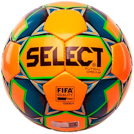 М'яч для футзалу Select Futsal DreamFifа FIFA Pro колір: оранжевий розмір 4
