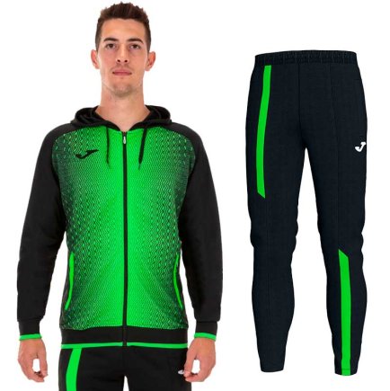 Спортивний костюм Joma Supernova набір колір: чорний/зелений
