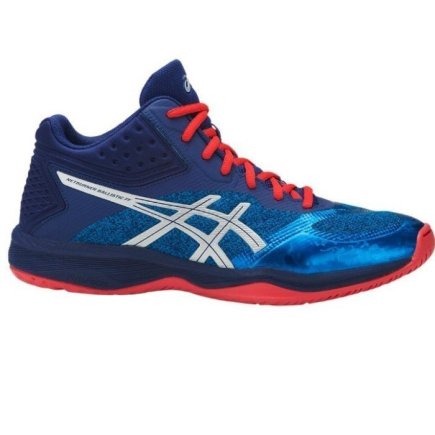 Кроссовки ASICS NETBURNER BALLISTIC FF MT 1051A003-400 цвет: синий/красный