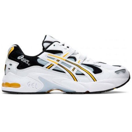 Кроссовки ASICS GEL-KAYANO 5 OG 1021A163-100 цвет: белый/черный/желтый