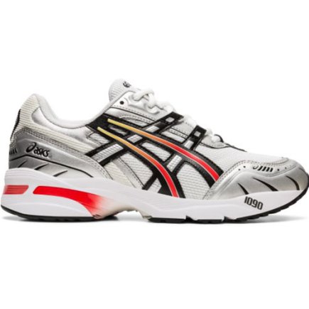 Кросівки ASICS GEL-1090 1021A285-100 колір: білий / сірий / червоний Кросівки ASICS GEL-1090 1021A285-100 колір: білий / сірий / червоний