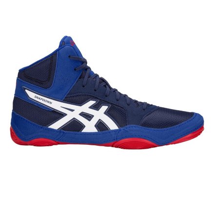 Кроссовки ASICS SNAPDOWN 2 J703Y-400 цвет: синий/красный/белый