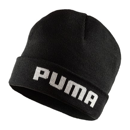 Кепка Puma Mid fit beanie 02170801 колір: сірий/білий