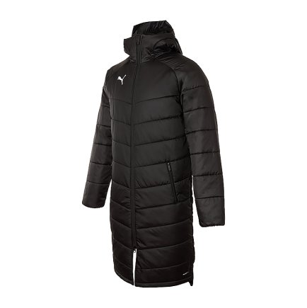 Куртка зимняя Puma LIGA Sideline Bench Jacket Long 65529903 цвет: черный