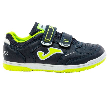 Обувь для зала (футзалки) Joma Top Flex TPJS.2043.IN детские цвет: темно-синий Обувь для зала (футзалки) Joma Top Flex TPJS.2043.IN детские цвет: темно-синий