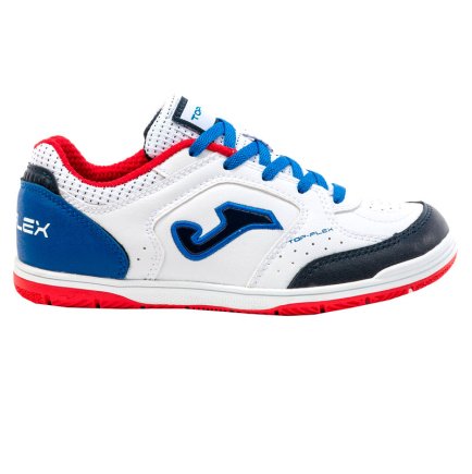 Взуття для залу (футзалки) Joma Top Flex TPJS.2032.IN дитячі колір: білий Взуття для залу (футзалки) Joma Top Flex TPJS.2032.IN дитячі колір: білий