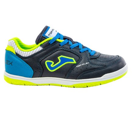 Обувь для зала (футзалки) Joma Top Flex TPJS.2003.IN детские цвет: темно-синий Обувь для зала (футзалки) Joma Top Flex TPJS.2003.IN детские цвет: темно-синий