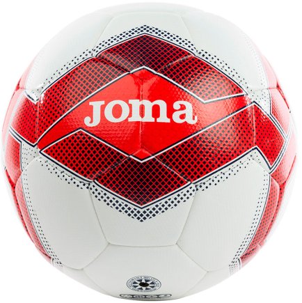 Мяч футбольный Joma PLATINUM SOCCER BALL RED-WHITE SIZE 5 400456.206 размер 5