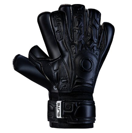 Вратарские перчатки ELITE BLACK SOLO Вратарские перчатки ELITE BLACK SOLO