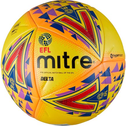 М'яч футбольний Mitre DELTA L14P FB EFL 5-BB1979YPO розмір 5 (офіційна гарантія) М'яч футбольний Mitre DELTA L14P FB EFL 5-BB1979YPO розмір 5 (офіційна гарантія)