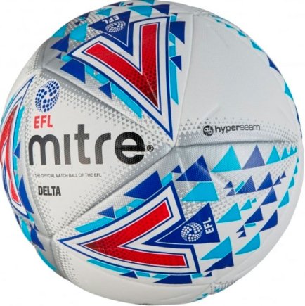 Мяч футбольный Mitre DELTA L14P FB EFL 5-BB1979WHU размер 5 (официальная гарантия) Мяч футбольный Mitre DELTA L14P FB EFL 5-BB1979WHU размер 5 (официальная гарантия)