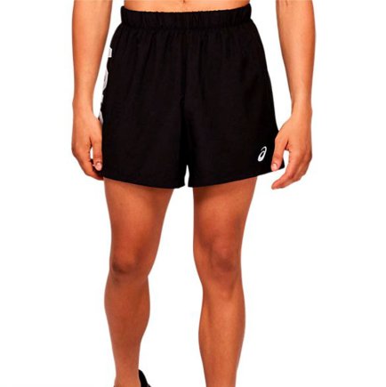 Шорты ASICS KATAKANA 5IN SHORT 2011A952-002 беговые цвет: черный