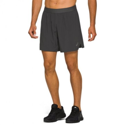 Шорты ASICS ROAD 7IN SHORT 2011A768-020 беговые цвет: серый