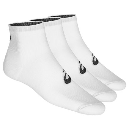 Шкарпетки ASICS 3PPK QUARTER 155205-0001 (3 пари) колір: білий