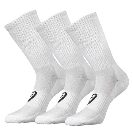 Носки ASICS 3PPK CREW SOCK 128064-0001 (3 пары) цвет: белый