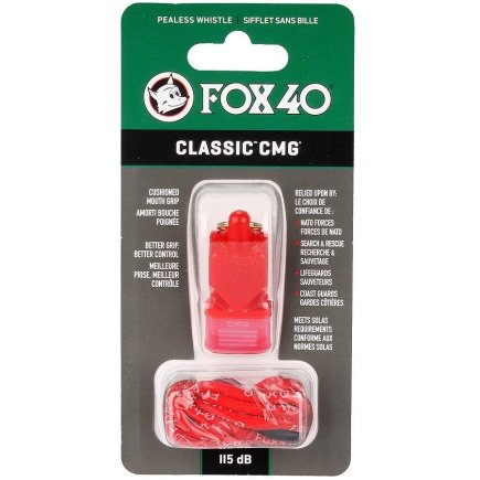 Свисток Original Fox 40 CMG Safety Classic 9603-0108 (Красный)