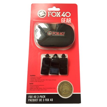 Набор из 3-х Свистки судейские + монета FOX40-6906-0500