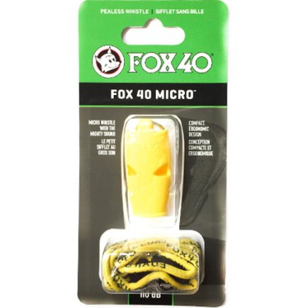 Cвисток FOX 40 Original Whistle Micro Safety 9513-0208