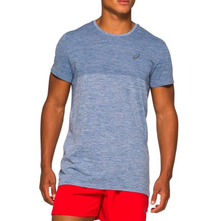 Футболка ASICS RACE SEAMLESS SS 2011A784-402 колір: сірий