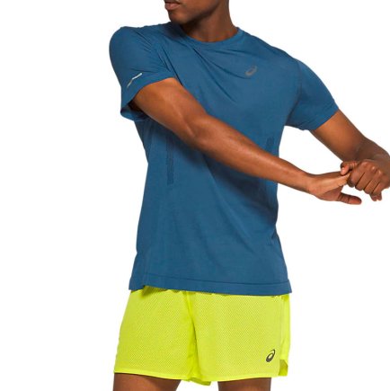 Футболка ASICS VENTILATE SEAMLESS SS 2011A774-400 колір: синій