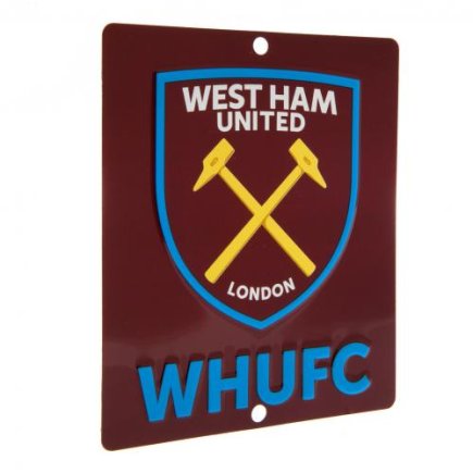 Табличка Вест Хэм Юнайтед West Ham United FC