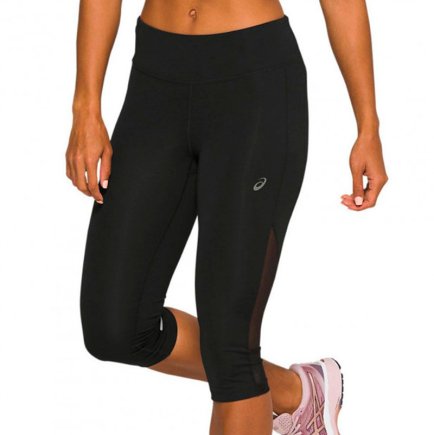 Тайтсы ASICS CAPRI TIGHT 2012A979-014 женские цвет: черный