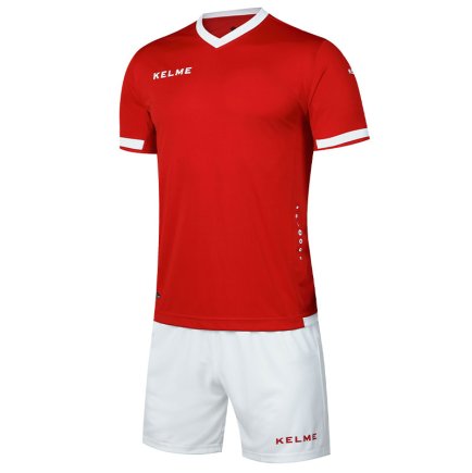Комплект футбольной формы Kelme ALAVES JR K15Z212С.9610 детский цвет: красный/белый