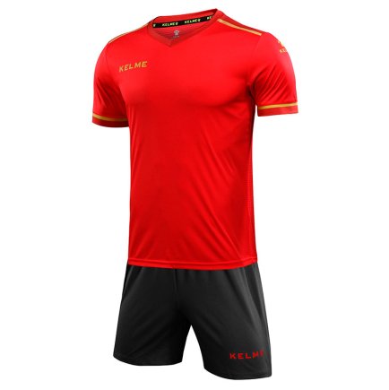 Комплект футбольної форми Kelme SEGOVIA JR 3873001.9667 дитячий колір: червоний / сірий