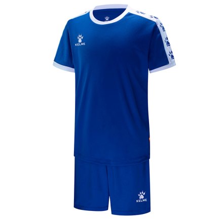 Комплект футбольної форми Kelme COLLEGUE 3883033.9409 дитячий колір: білий / синій