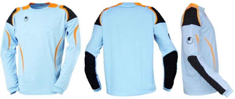 Воротарський светр Uhlsport ANATOMIC PRO Goalkeeper Shirt 100551201 блакитний