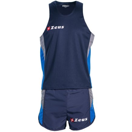Комплект для бега (майка + шорты) Zeus KIT BRUNO Z00677 цвет: синий