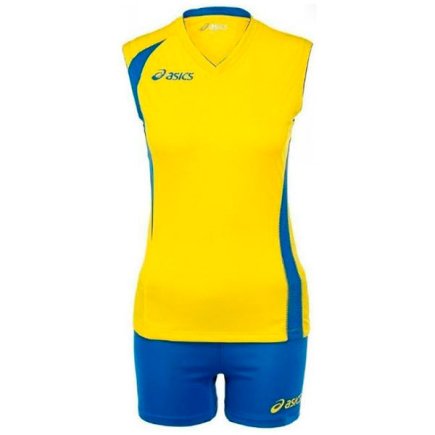 Форма волейбольна Asics Set Fly Lady T226Z1-QV43 жіноча колір: жовтий/синій