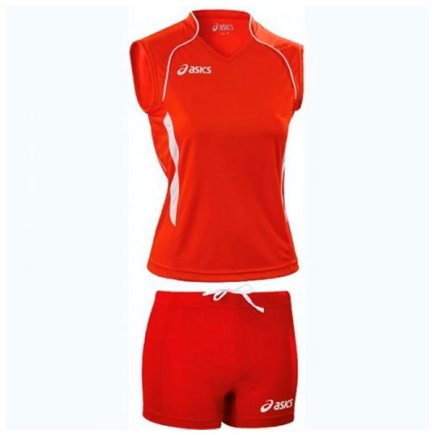 Форма волейбольна ASICS Singlet ARUBA T603Z1-2601/T602Z1-0026 жіноча колір: червоний