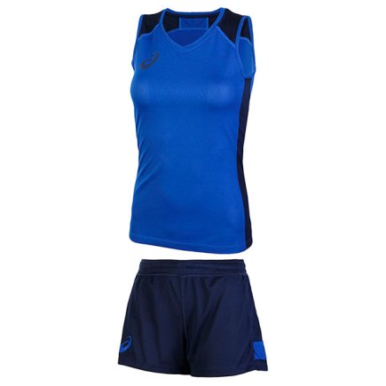 Форма волейбольна ASICS Woman Sleeveless Set 156861-0805 жіноча колір: синій
