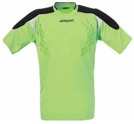 Вратарский свитер Uhlsport TorwartTECH Goalkeeper Shirt Short Sleeve 100551902 зеленый с короткими рукавами