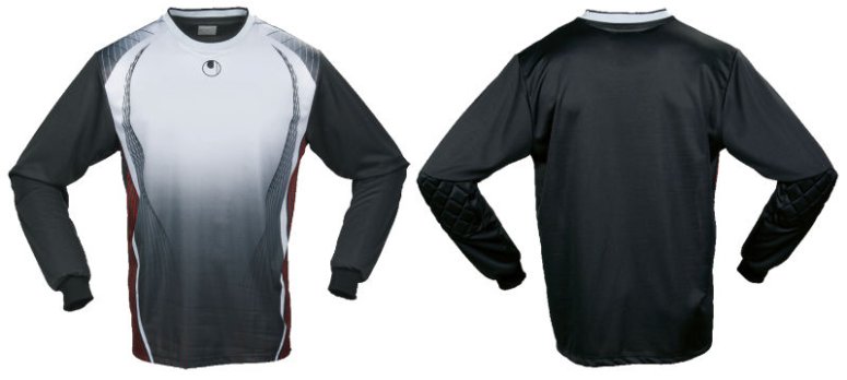 Вратарский свитер Uhlsport SENSOR Goalkeeper Shirt 100502703 черно-серый