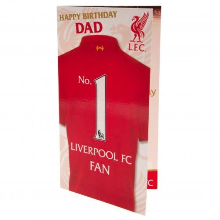 Привітальна листівка Ліверпуль Liverpool FC