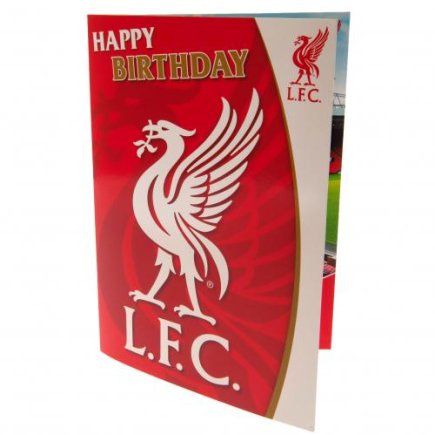 Привітальна листівка музична Ліверпуль Liverpool FC
