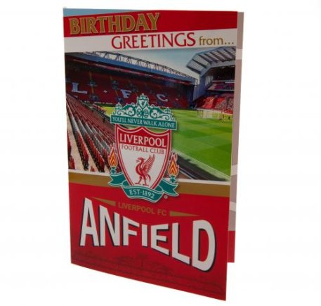 Поздравительная открытка Ливерпуль Liverpool FC