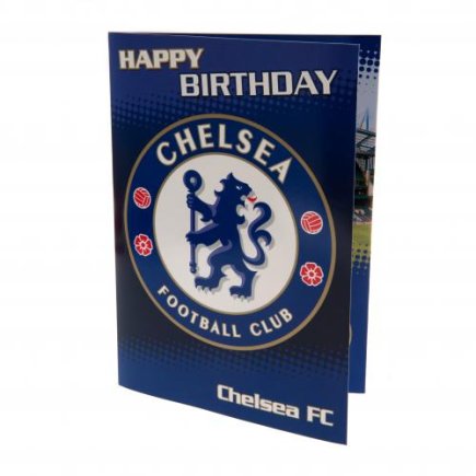 Привітальна листівка музична Челсі Chelsea FC