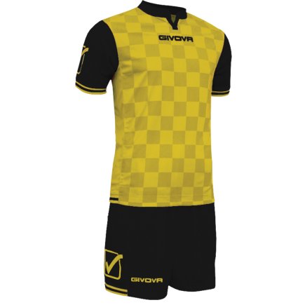 Футбольна форма Givova KIT COMPETITION колір: жовтий/чорний