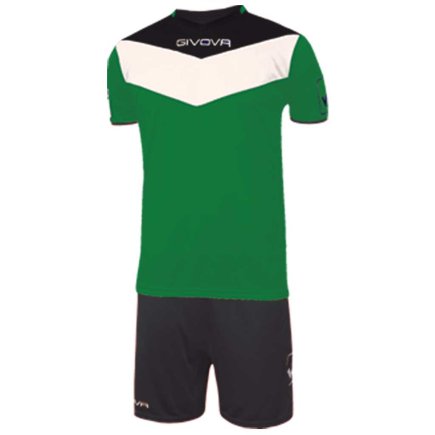 Футбольная форма Givova KIT CAMPO цвет: зеленый/чорный