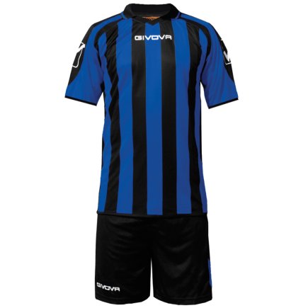 Футбольна форма KIT SUPPORTER MC колір: синій/чорний