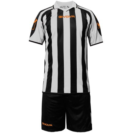 Футбольна форма KIT SUPPORTER MC колір: білий/чорний