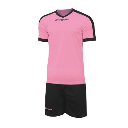 Футбольная форма Givova KIT REVOLUTION цвет: розовый/черный