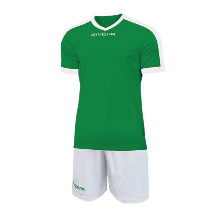 Футбольная форма Givova KIT REVOLUTION цвет: зеленый/белый