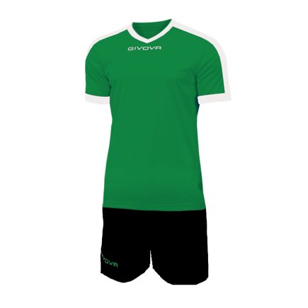 Футбольная форма Givova KIT REVOLUTION цвет: зеленый/черный